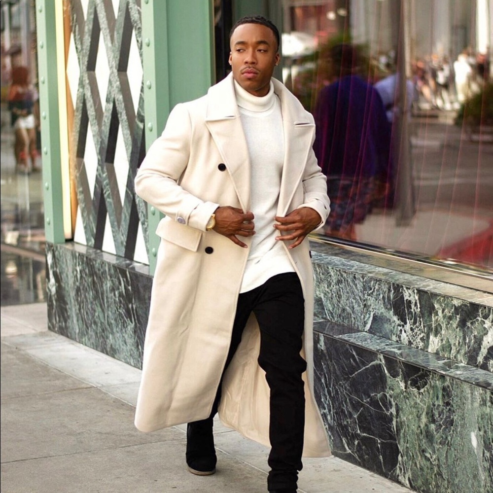 Long Trench Coat by BoohooMAN